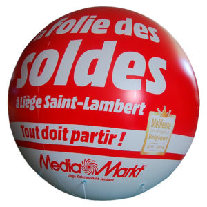 Ballon publicitaire hélium