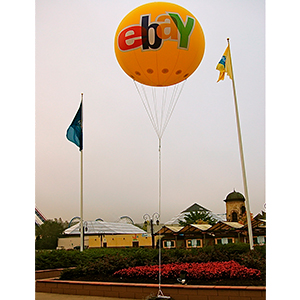 Ballon publicitaire Ebay