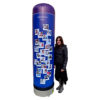 colonne publicitaire