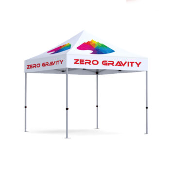 Tente pliable publicitaire